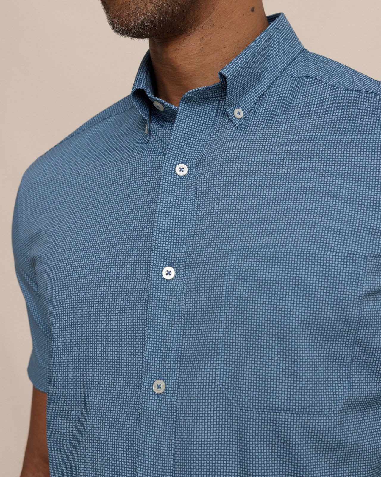 Eastport Heather brrr°® Short Sleeve Sport Shirt Southern Tide Exclusive Deal