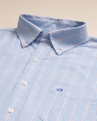 Beachside Charleston Oxford Stripe Sport Shirt Southern Tide Sale
