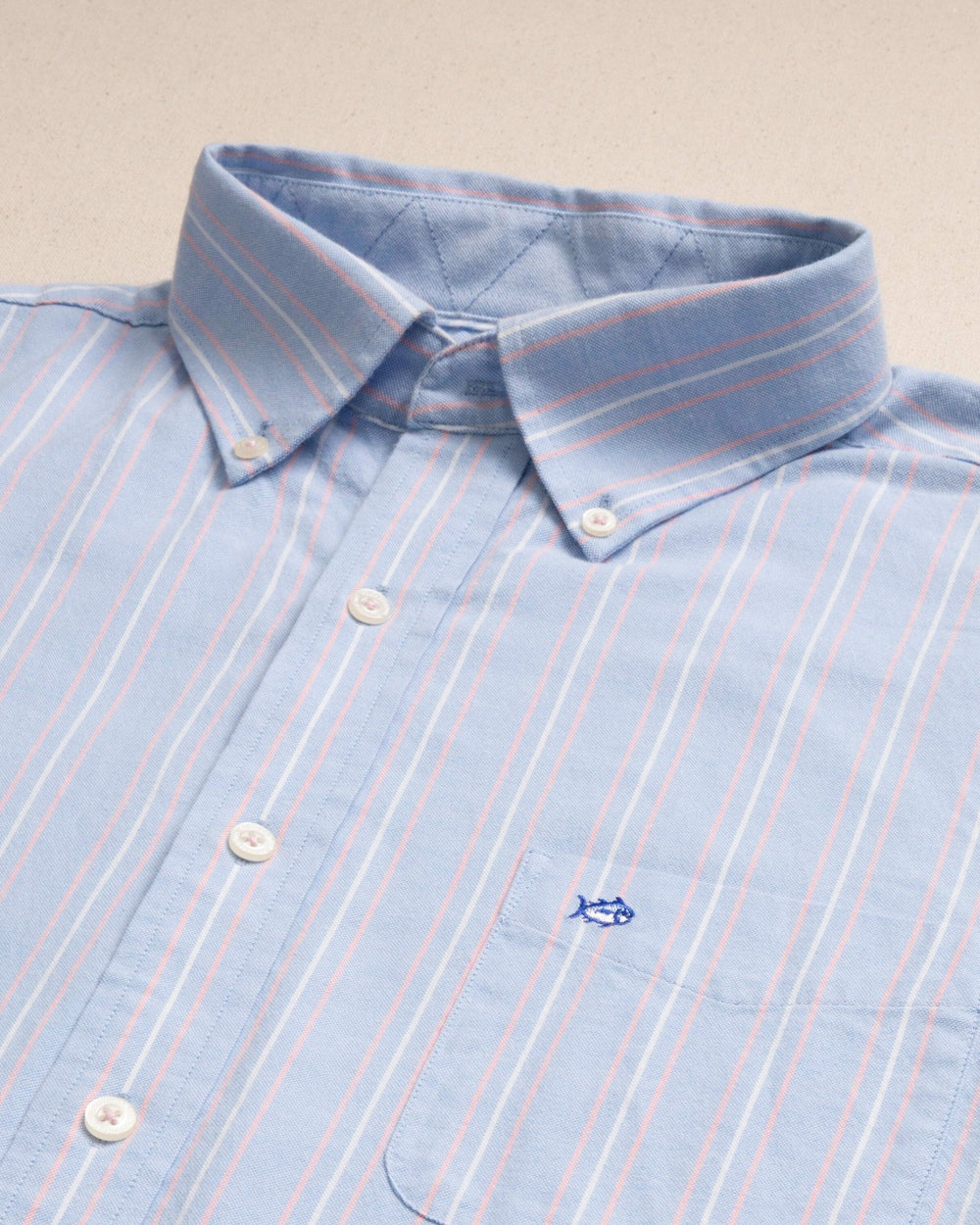 Beachside Charleston Oxford Stripe Sport Shirt Southern Tide Sale