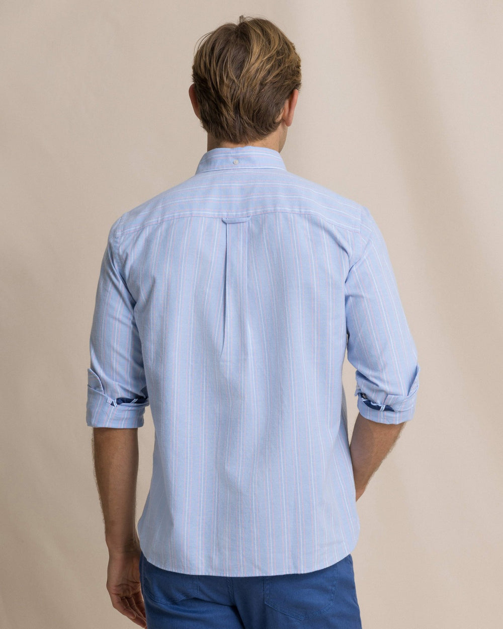 Beachside Charleston Oxford Stripe Sport Shirt Southern Tide Sale