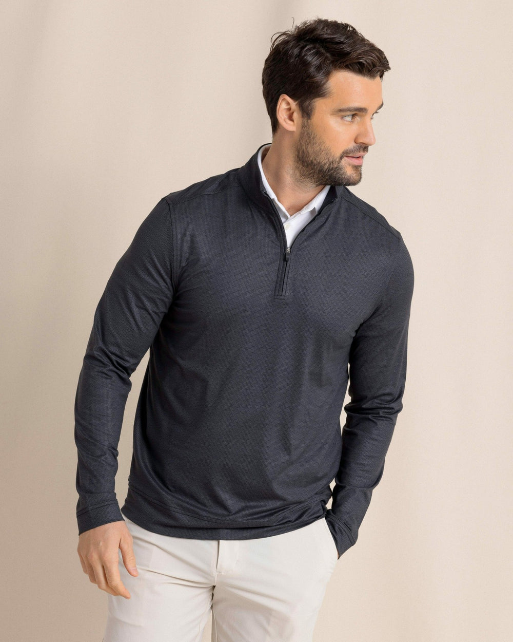 Cruiser ST Geo Printed Quarter Zip Southern Tide Outlets