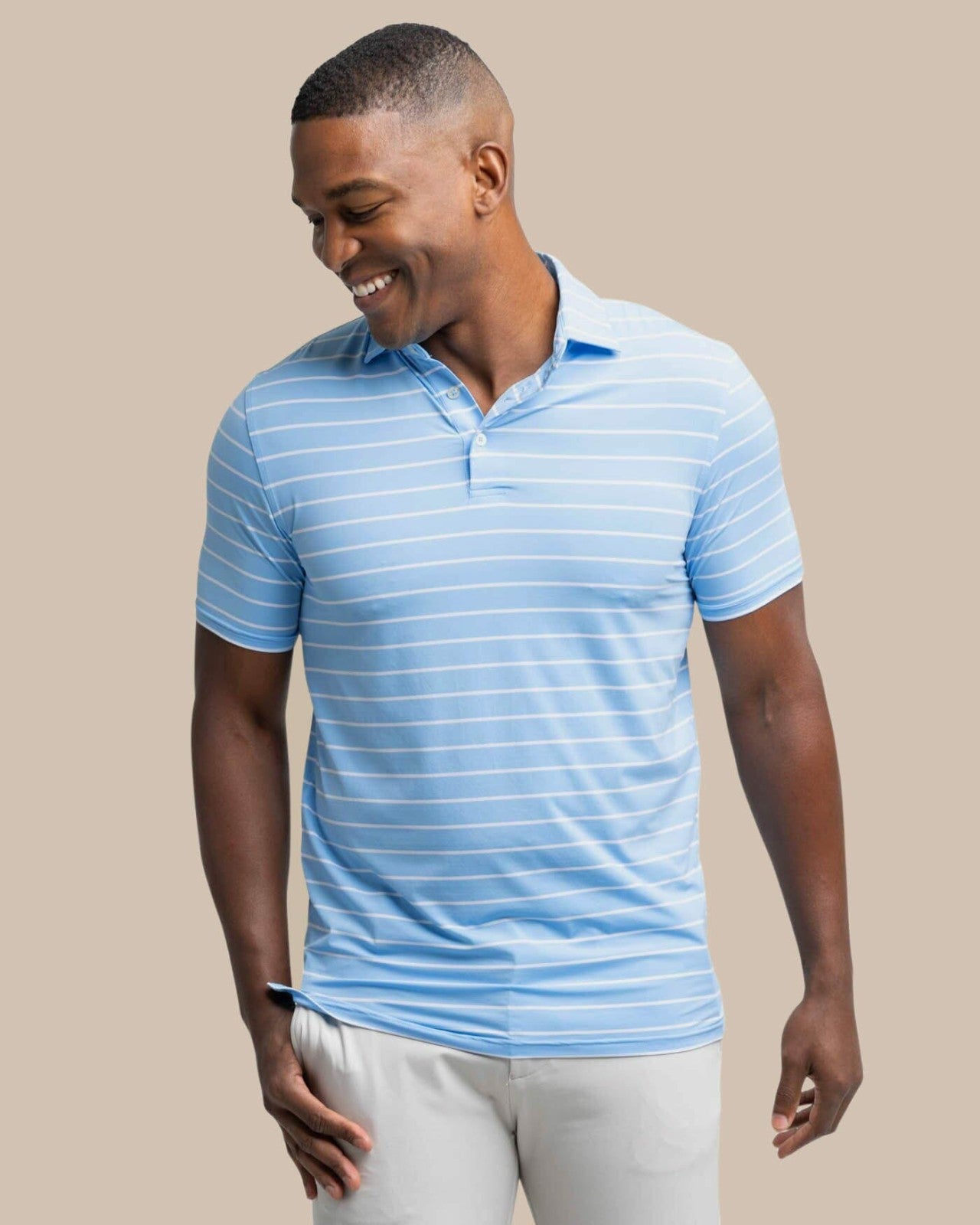 brrr°®-eeze Desmond Stripe Polo Southern Tide Limited Offer