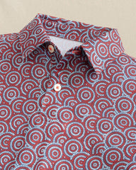 Boys Driver Firecracker Printed Performance Polo Southern Tide Sale