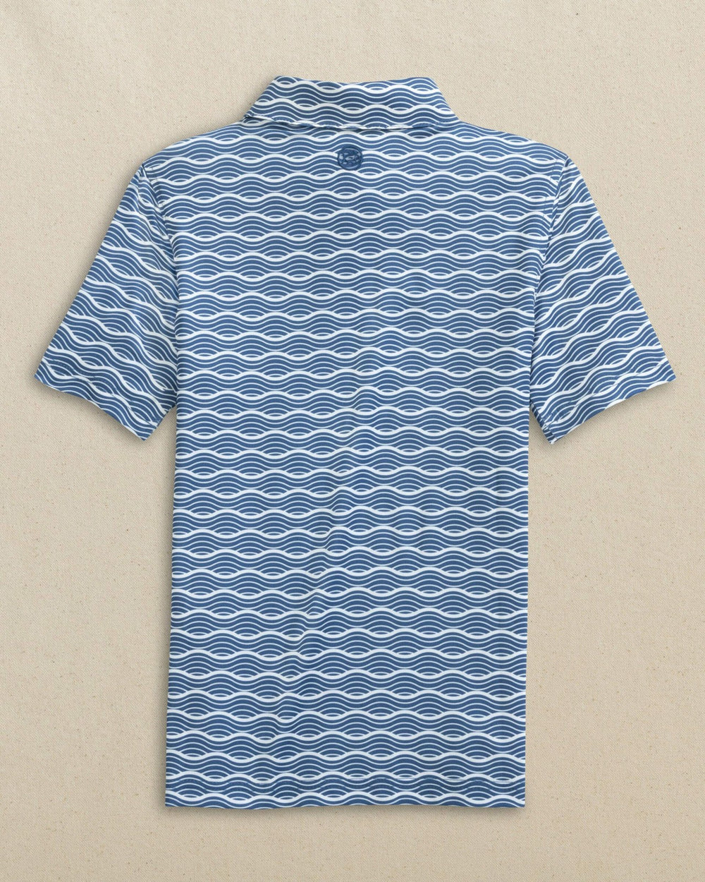 Boys Driver Waves Printed Performance Polo Southern Tide Discount