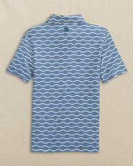Boys Driver Waves Printed Performance Polo Southern Tide Discount