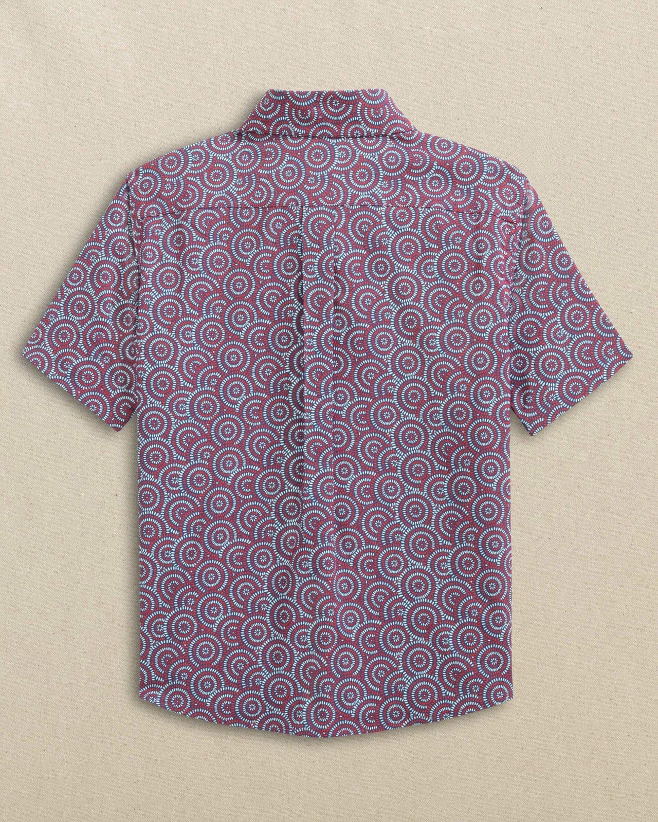 Boys Fireworks Short Sleeve Sport Shirt Southern Tide Special Offer