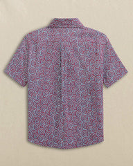 Boys Fireworks Short Sleeve Sport Shirt Southern Tide Special Offer