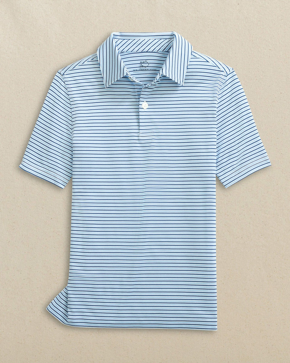 Boys Driver Micro-Stripe Performance Polo Southern Tide Discounted