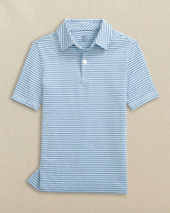 Boys Driver Micro-Stripe Performance Polo Southern Tide Discounted