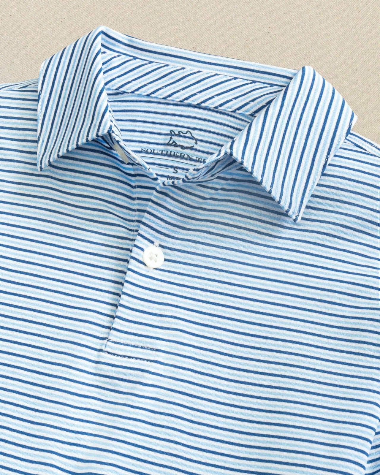 Boys Driver Micro-Stripe Performance Polo Southern Tide Discounted