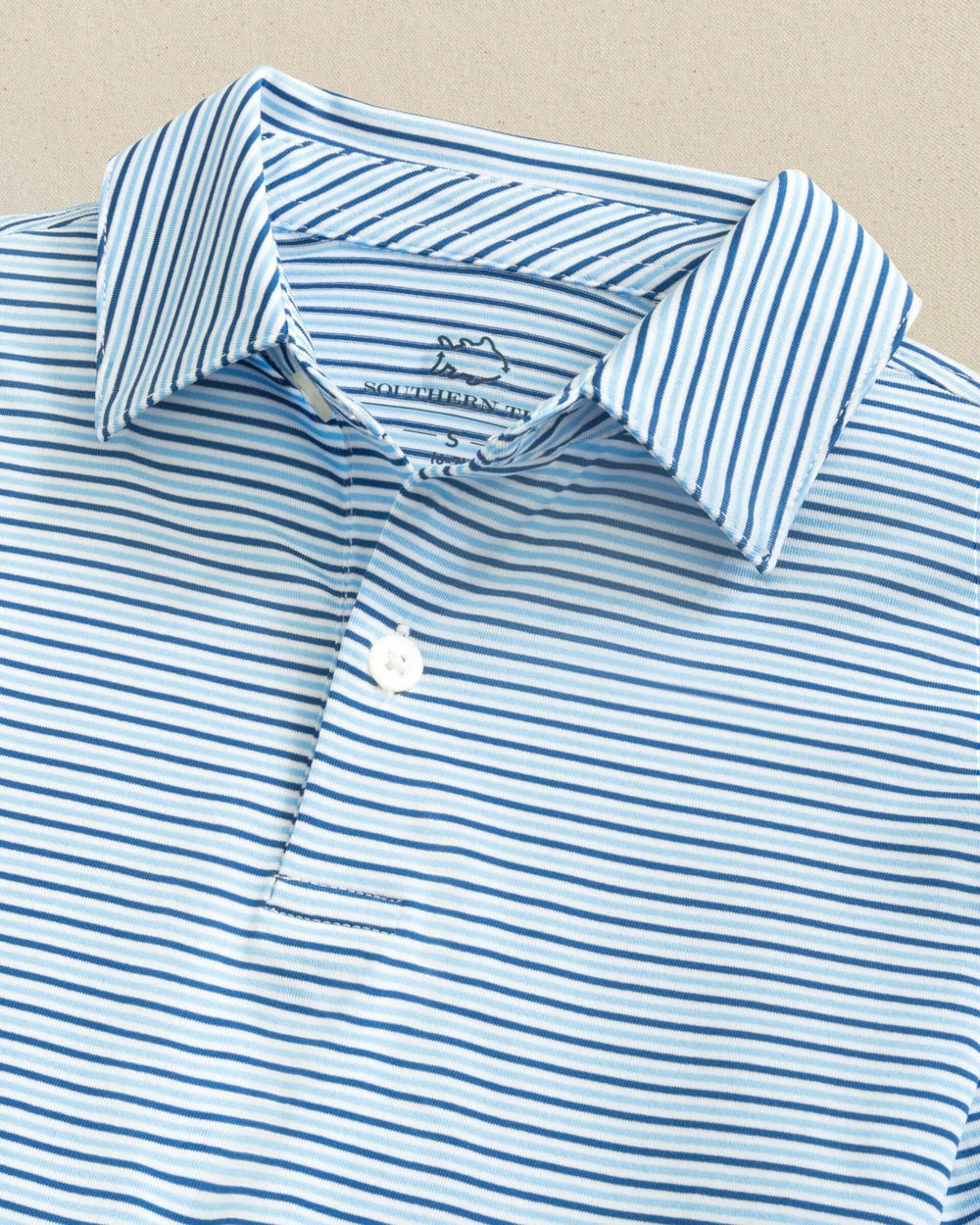 Boys Driver Micro-Stripe Performance Polo Southern Tide Discounted