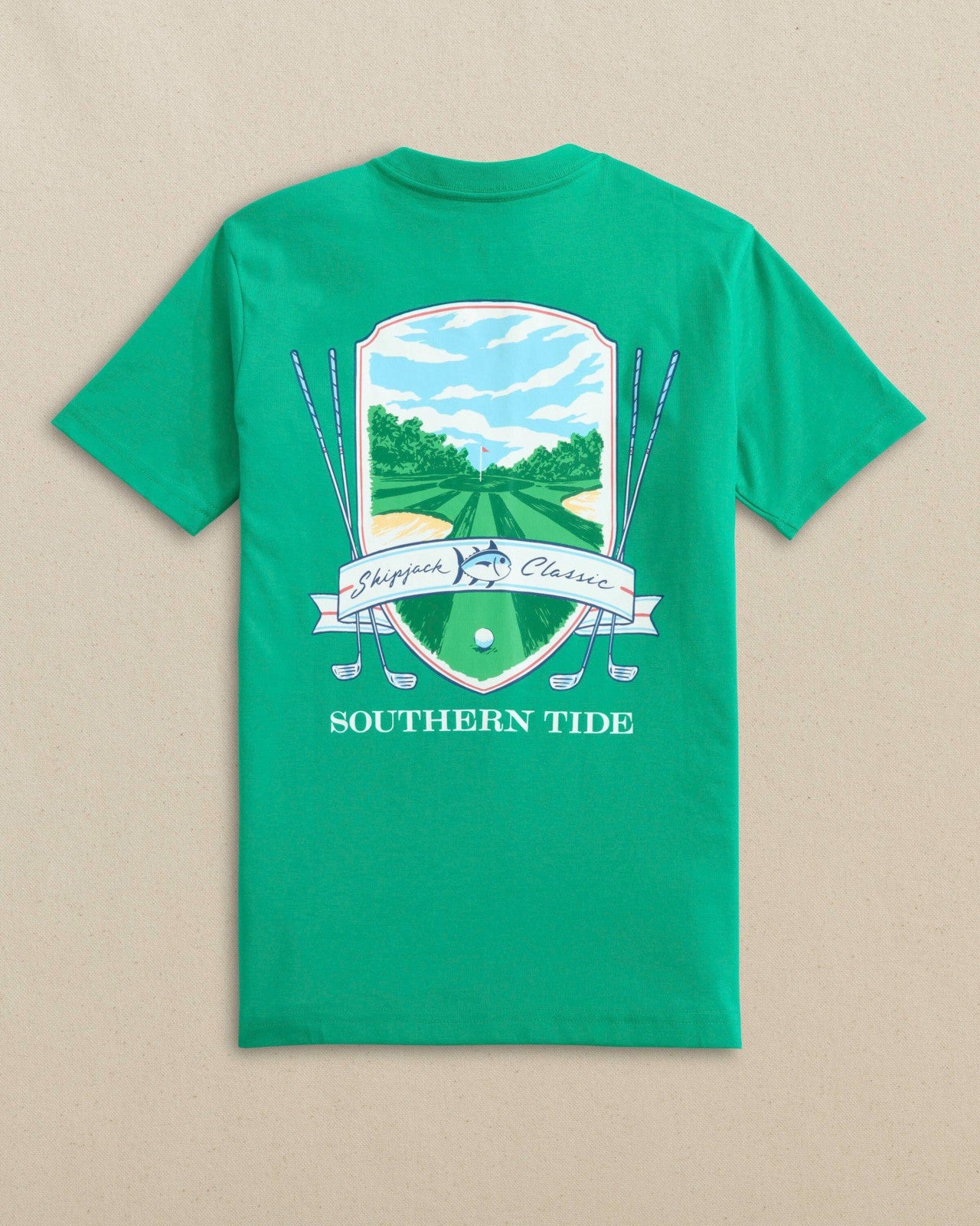 Kids Skipjack Classic Badge Short Sleeve T-Shirt Southern Tide Savings