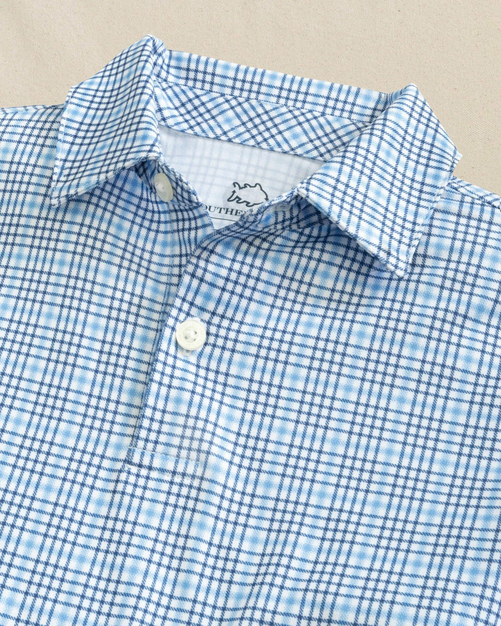 Boys Driver Plaid Performance Polo Southern Tide Exclusive Deal