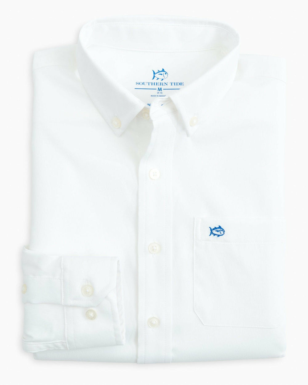 Boy's Intercoastal Solid Button Down Shirt Southern Tide Special Offer