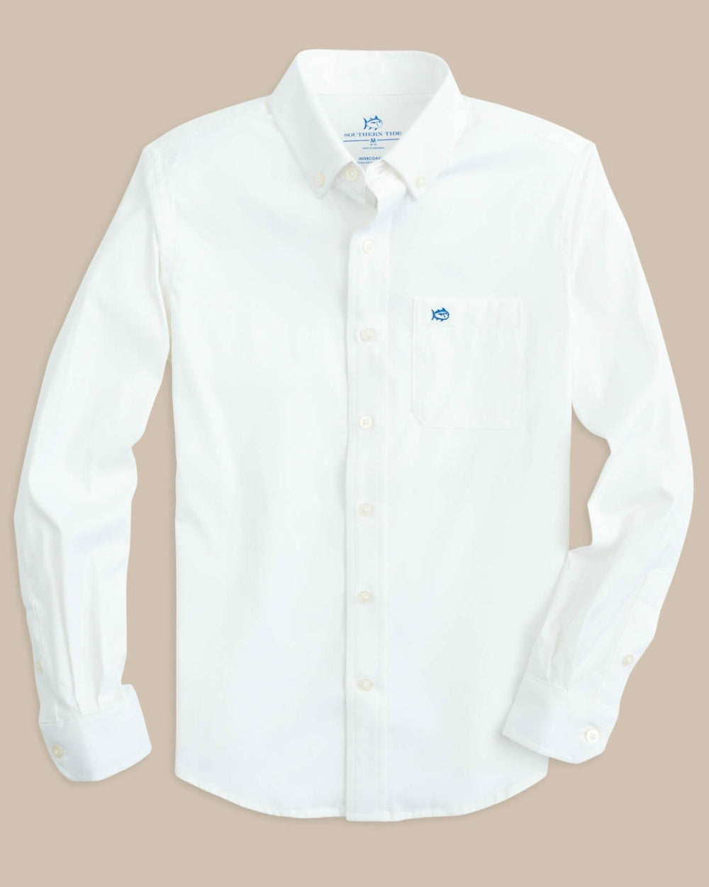 Boy's Intercoastal Solid Button Down Shirt Southern Tide Special Offer