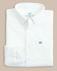 Boy's Intercoastal Solid Button Down Shirt Southern Tide Special Offer