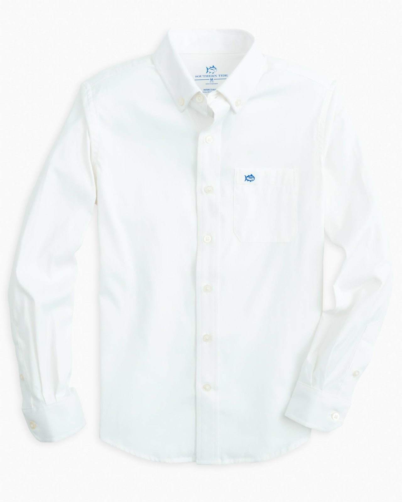 Boy's Intercoastal Solid Button Down Shirt Southern Tide Special Offer