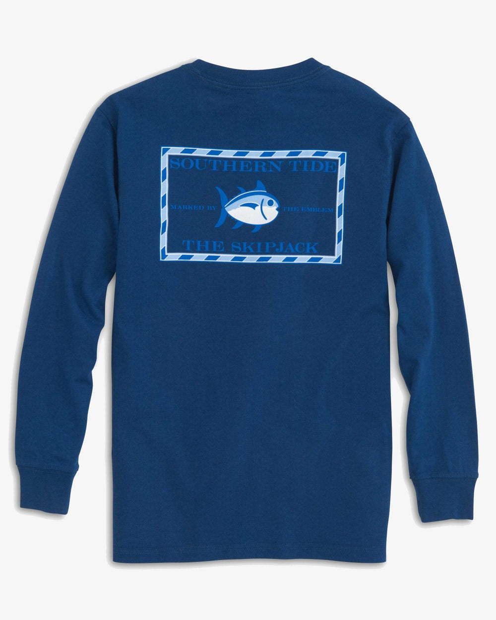 Kids' Graphic Tees - Long Sleeve Logo T-Shirt Southern Tide Hot Deal