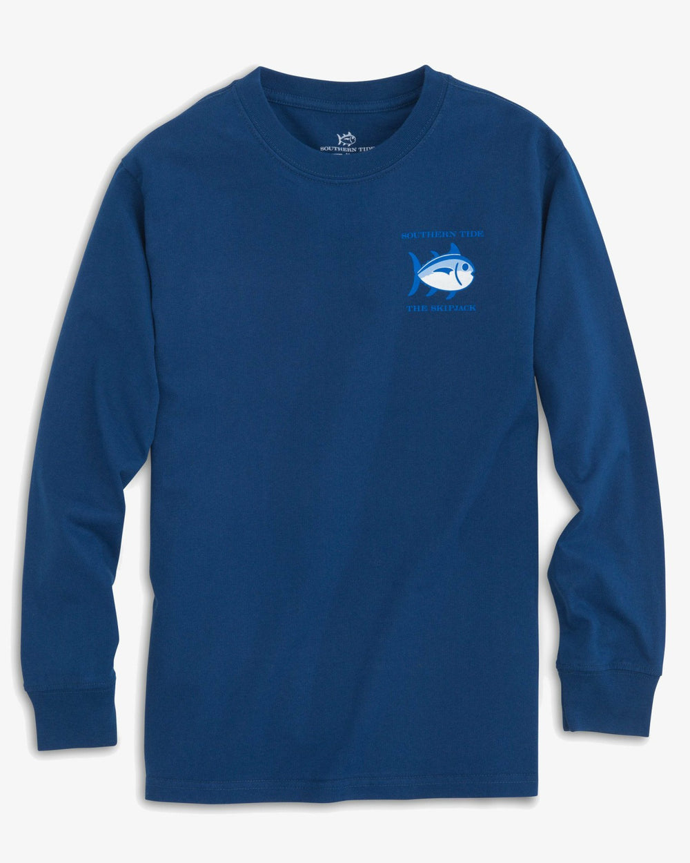 Kids' Graphic Tees - Long Sleeve Logo T-Shirt Southern Tide Hot Deal
