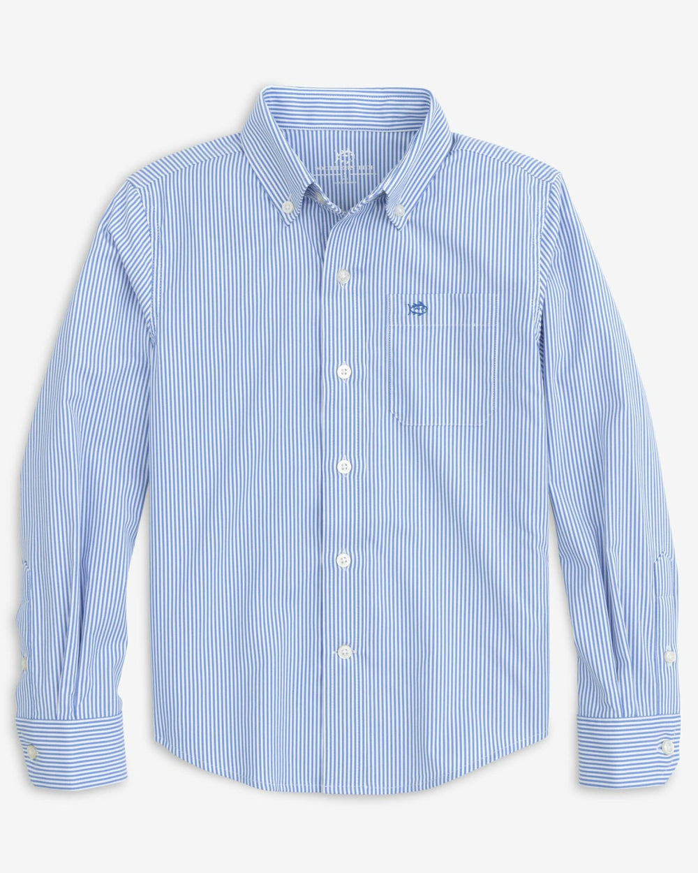 Youth Intercoastal Bengal Stripe Sport Shirt Southern Tide Discounted