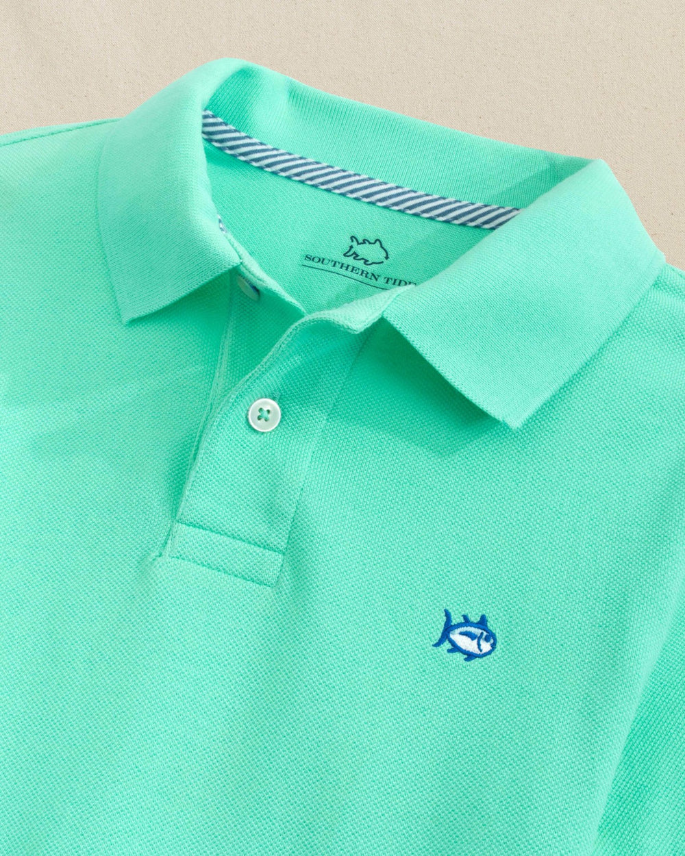 Boys Skipjack Cotton Polo Shirt Southern Tide Outlets