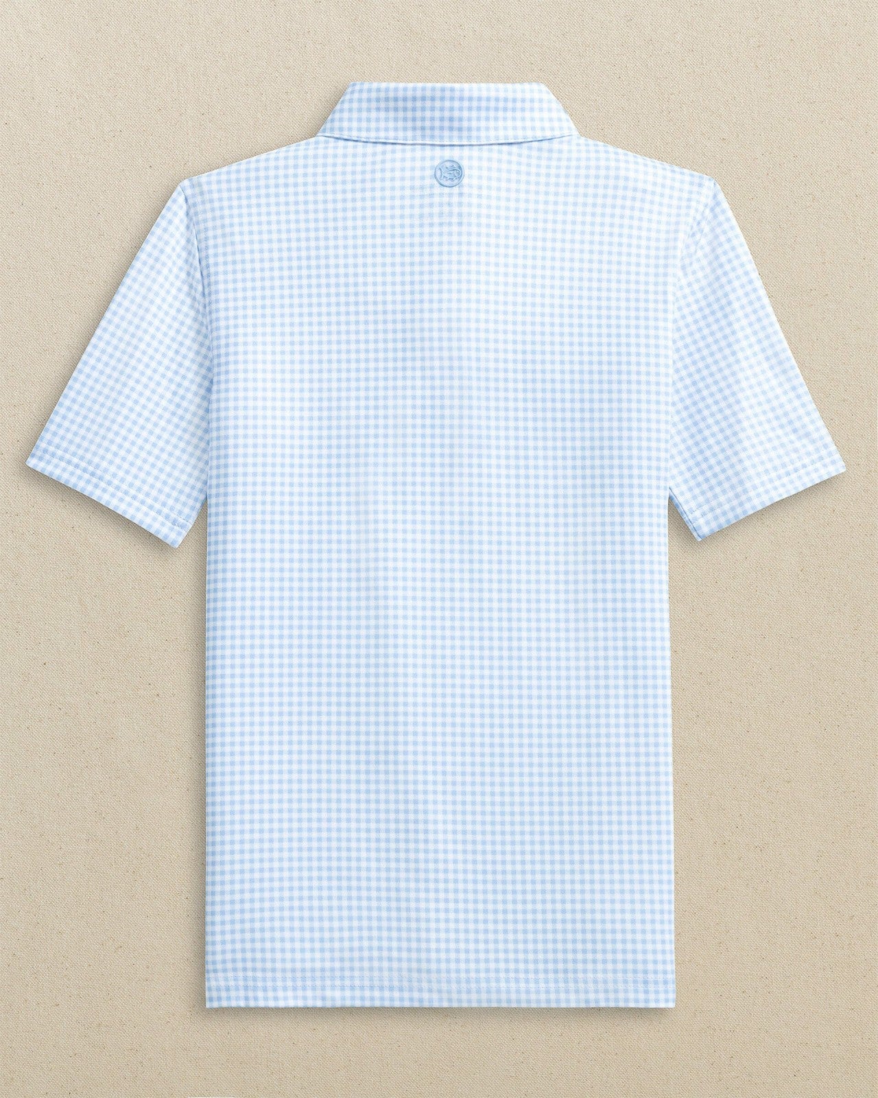 Boys Driver Gingham Printed Performance Polo Southern Tide Limited Offer