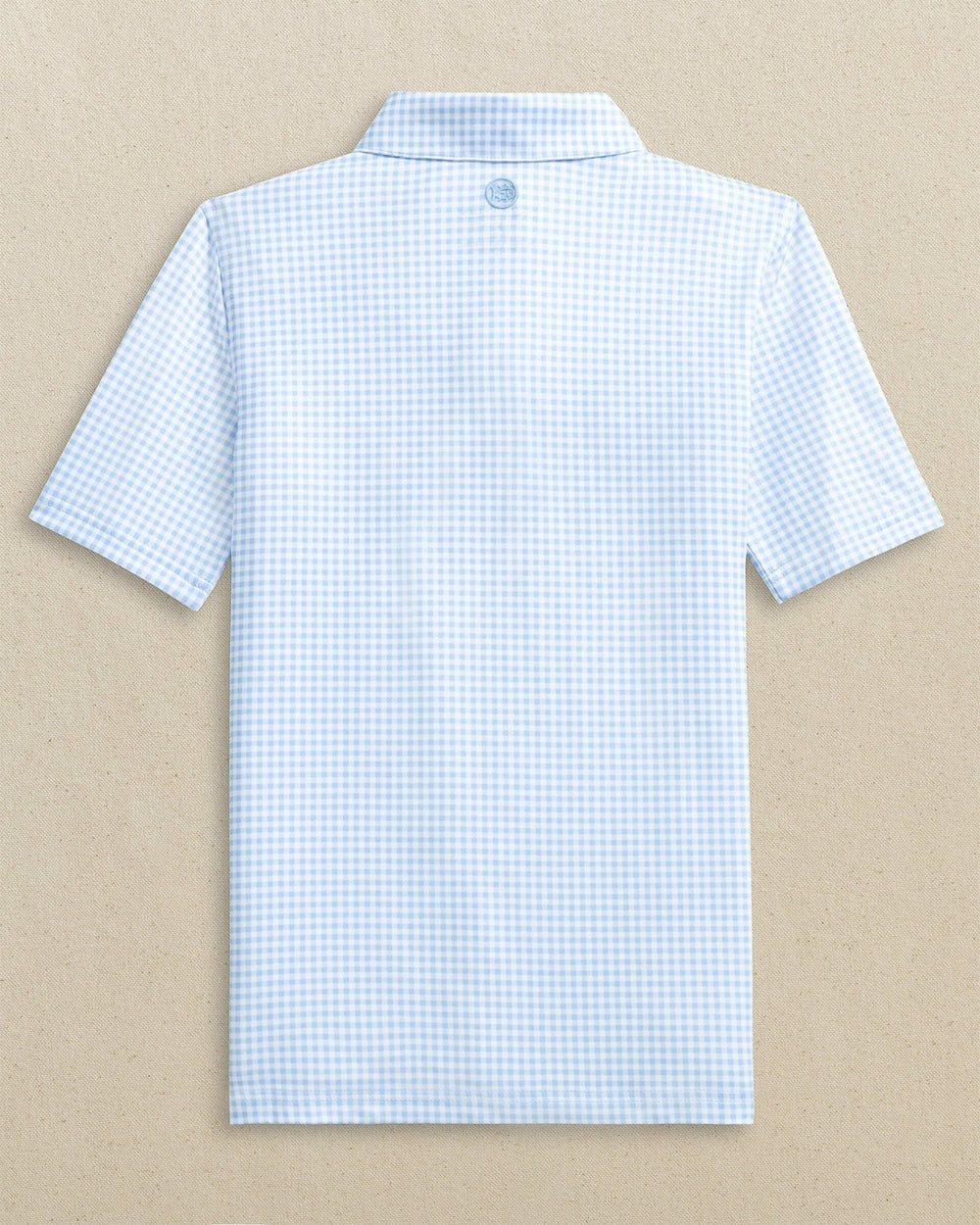 Boys Driver Gingham Printed Performance Polo Southern Tide Limited Offer
