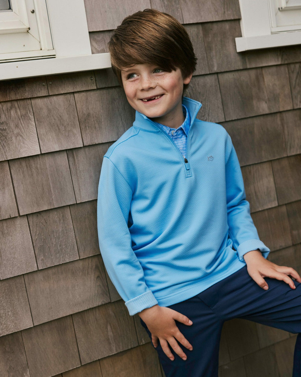 Boys Schooner Quarter Zip Southern Tide Exclusive Deal