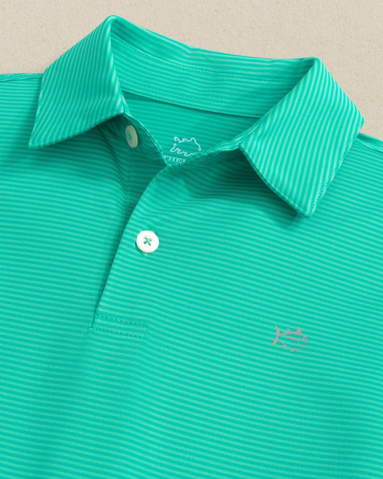 Boys Driver Meadowbrook Stripe Performance Polo Southern Tide Sale