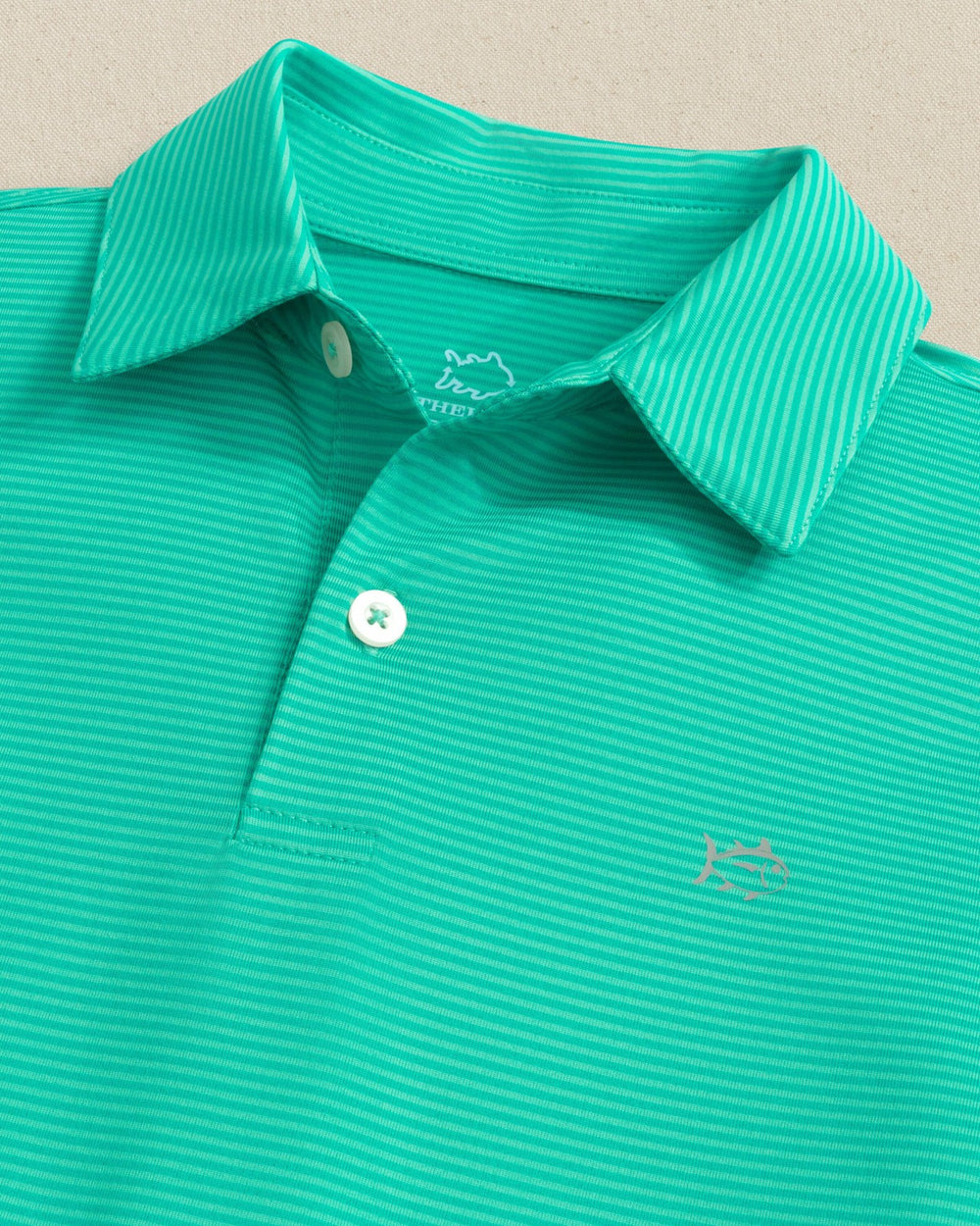 Boys Driver Meadowbrook Stripe Performance Polo Southern Tide Sale