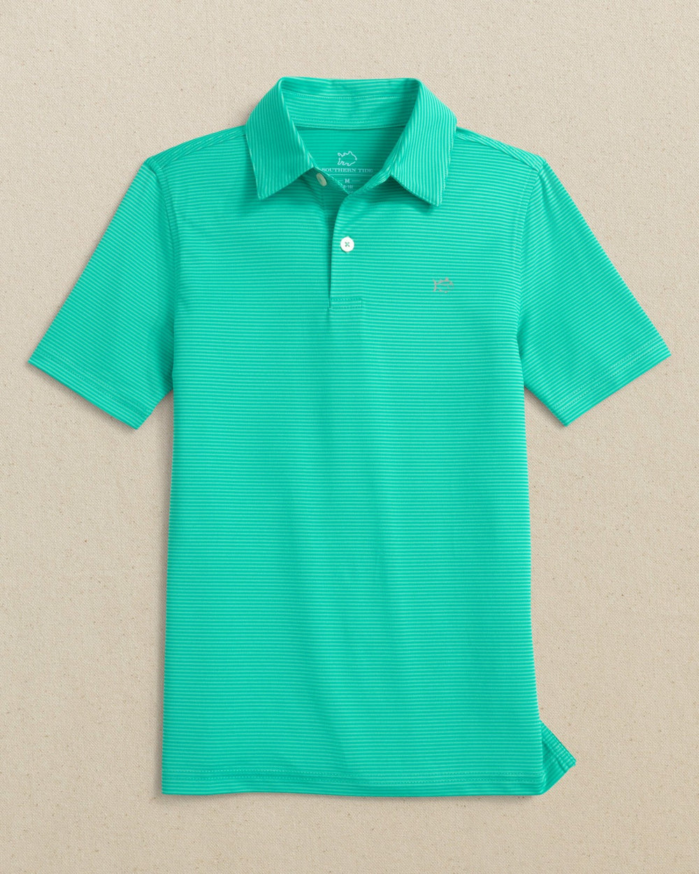 Boys Driver Meadowbrook Stripe Performance Polo Southern Tide Sale