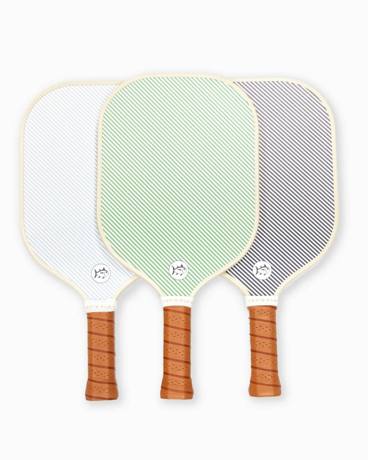 Recess Gingham and Striped Pickleball Paddle Southern Tide Bargain