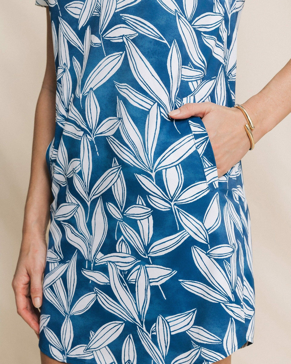 Kamryn Printed Performance Dress Southern Tide Value Deal