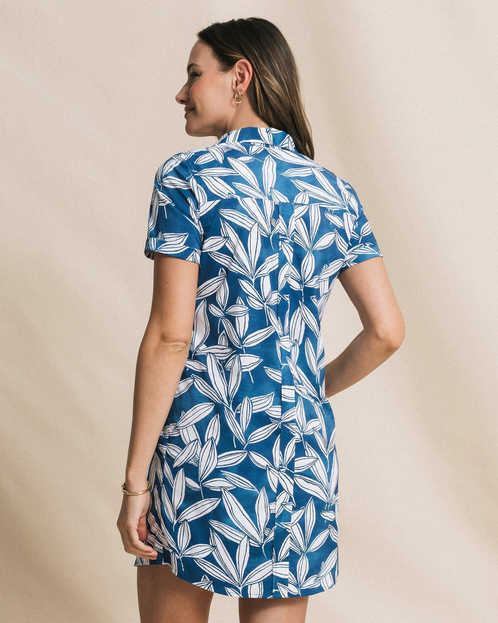 Kamryn Printed Performance Dress Southern Tide Value Deal