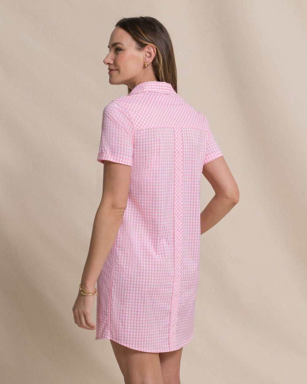 Kamryn Gingham Coastal Breeze® Dress Southern Tide On Sale