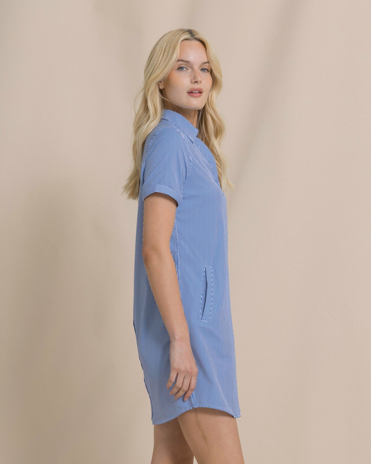 Kamryn Stripe Coastal Breeze® Dress Southern Tide Discount