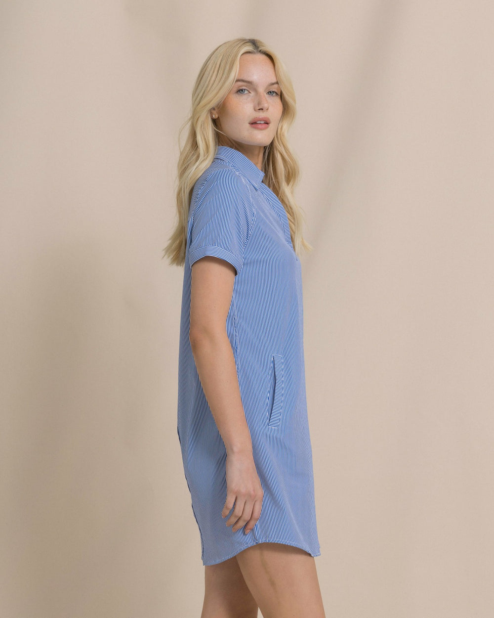 Kamryn Stripe Coastal Breeze® Dress Southern Tide Discount