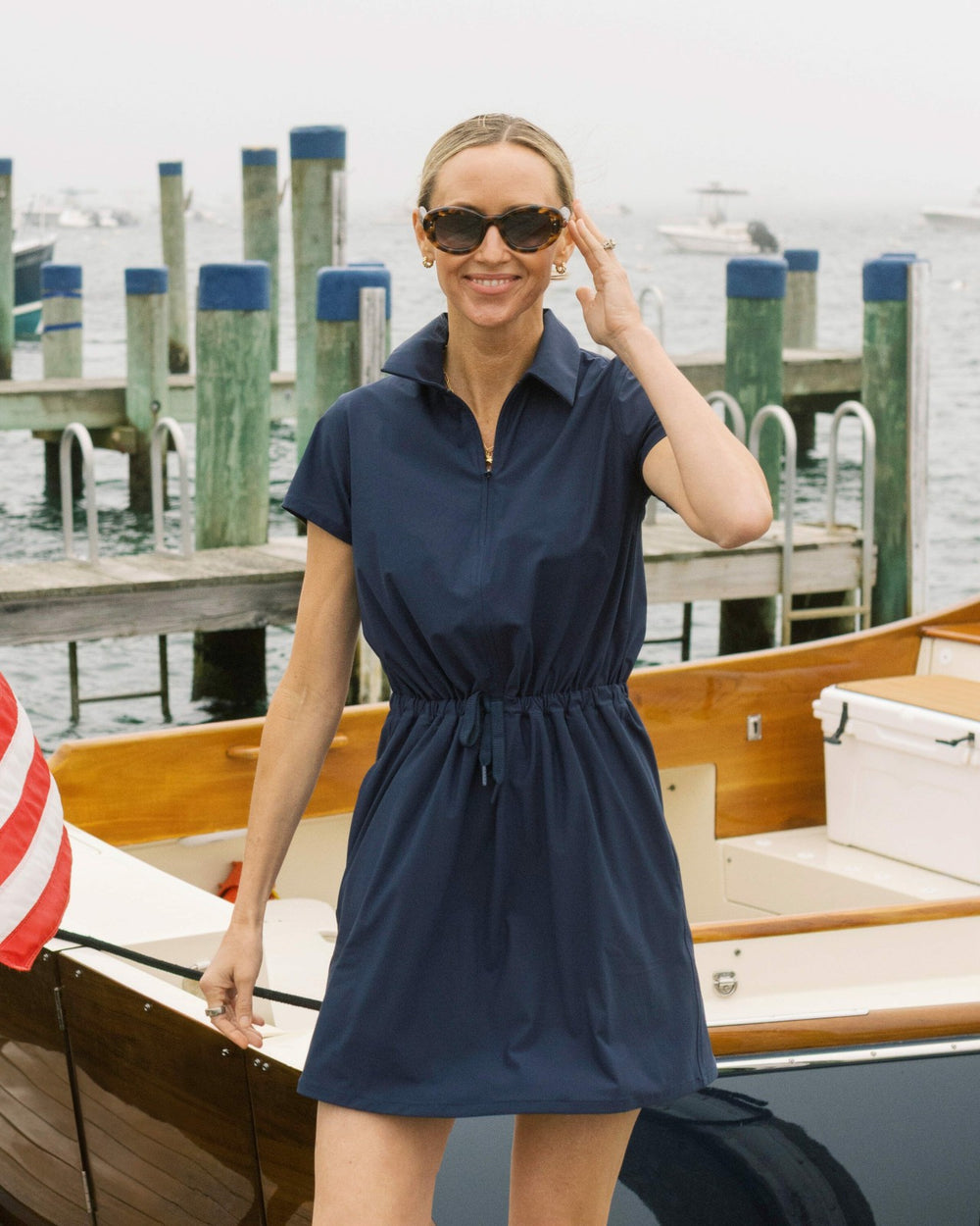 Bailee Short Sleeve Performance Dress Southern Tide Special Offer