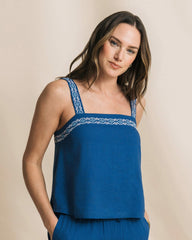 Arabelle Embroidered Top Southern Tide Hot Deal