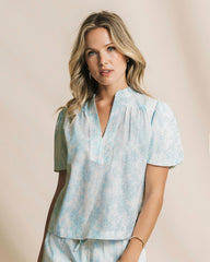 Cassia Bubble Sleeve Top Southern Tide Savings