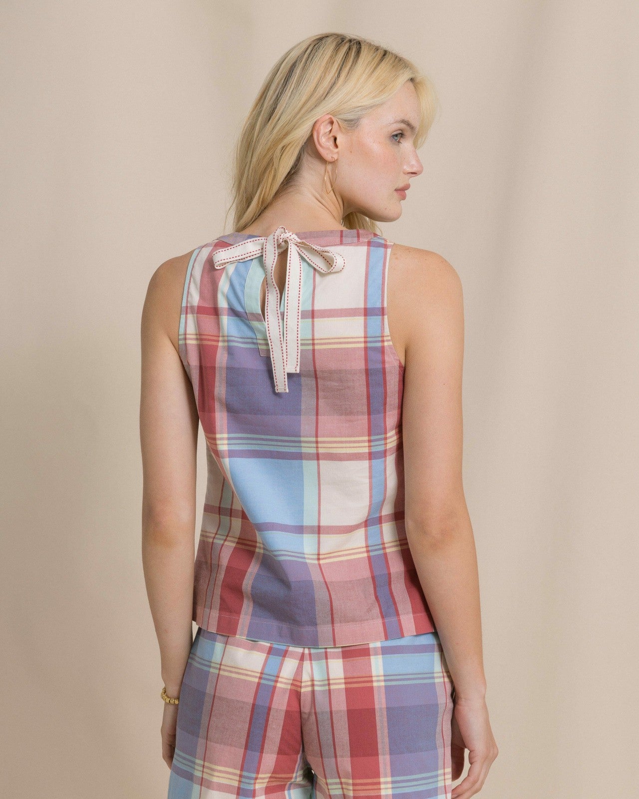 Carissa Madras Tank Southern Tide Outlets