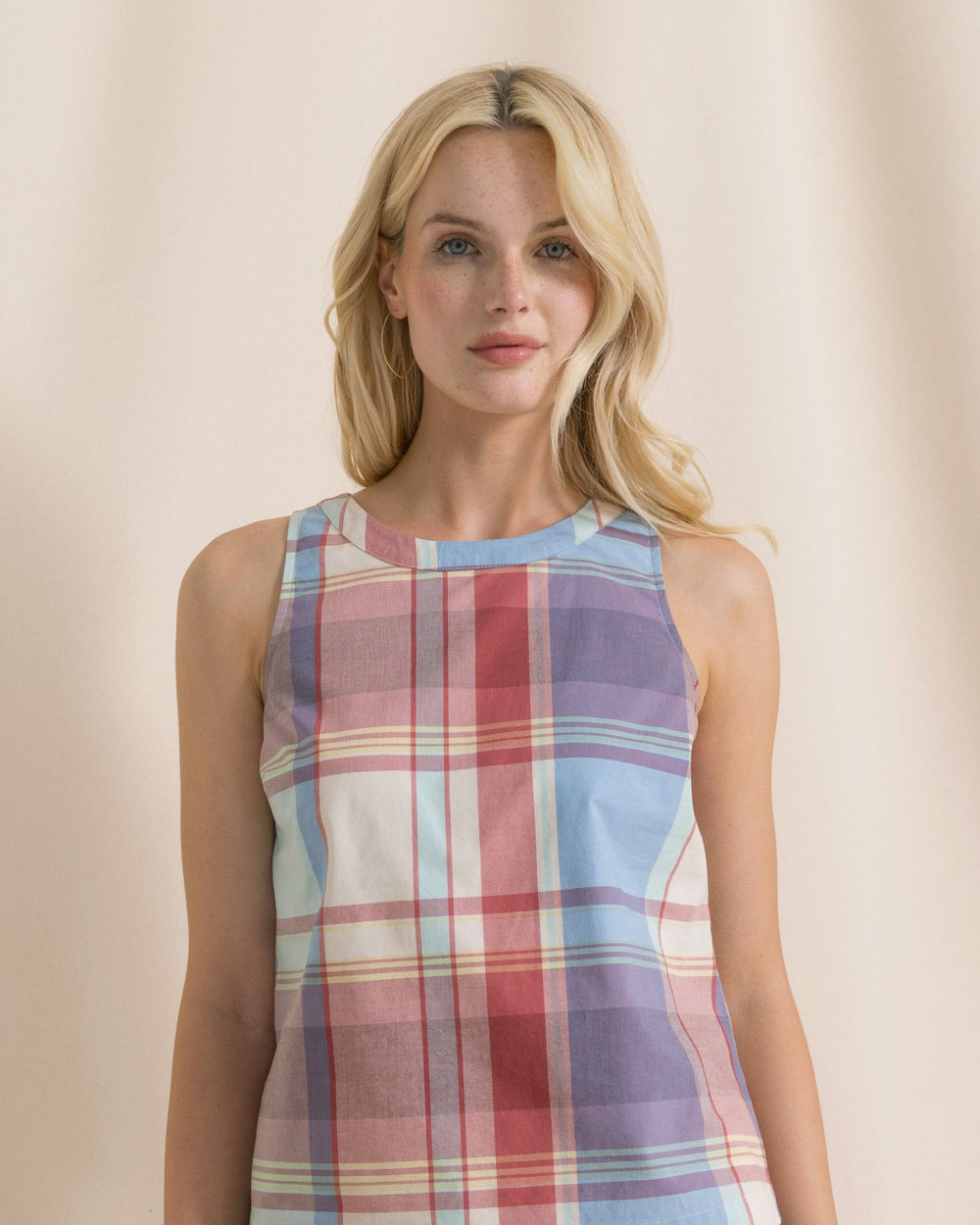 Carissa Madras Tank Southern Tide Outlets