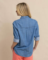 Katherine Denim Shirt Southern Tide Exclusive Deal