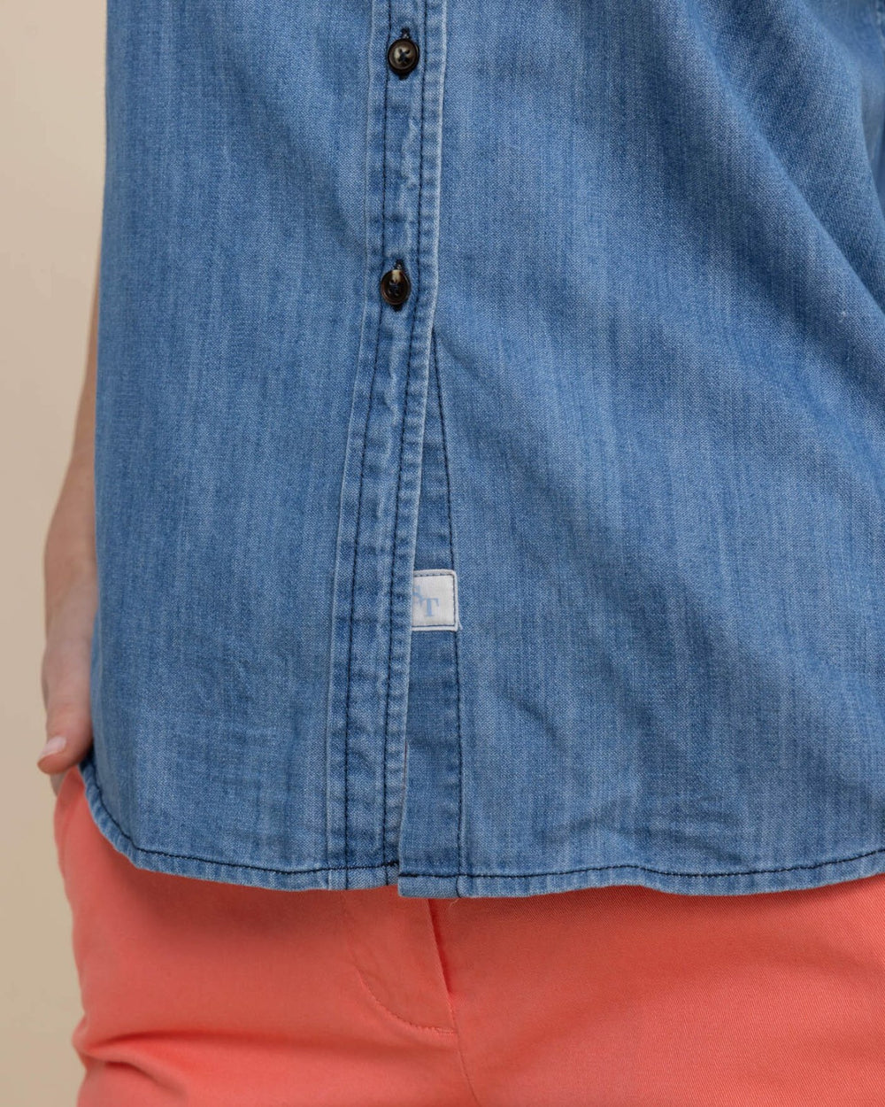 Katherine Denim Shirt Southern Tide Exclusive Deal