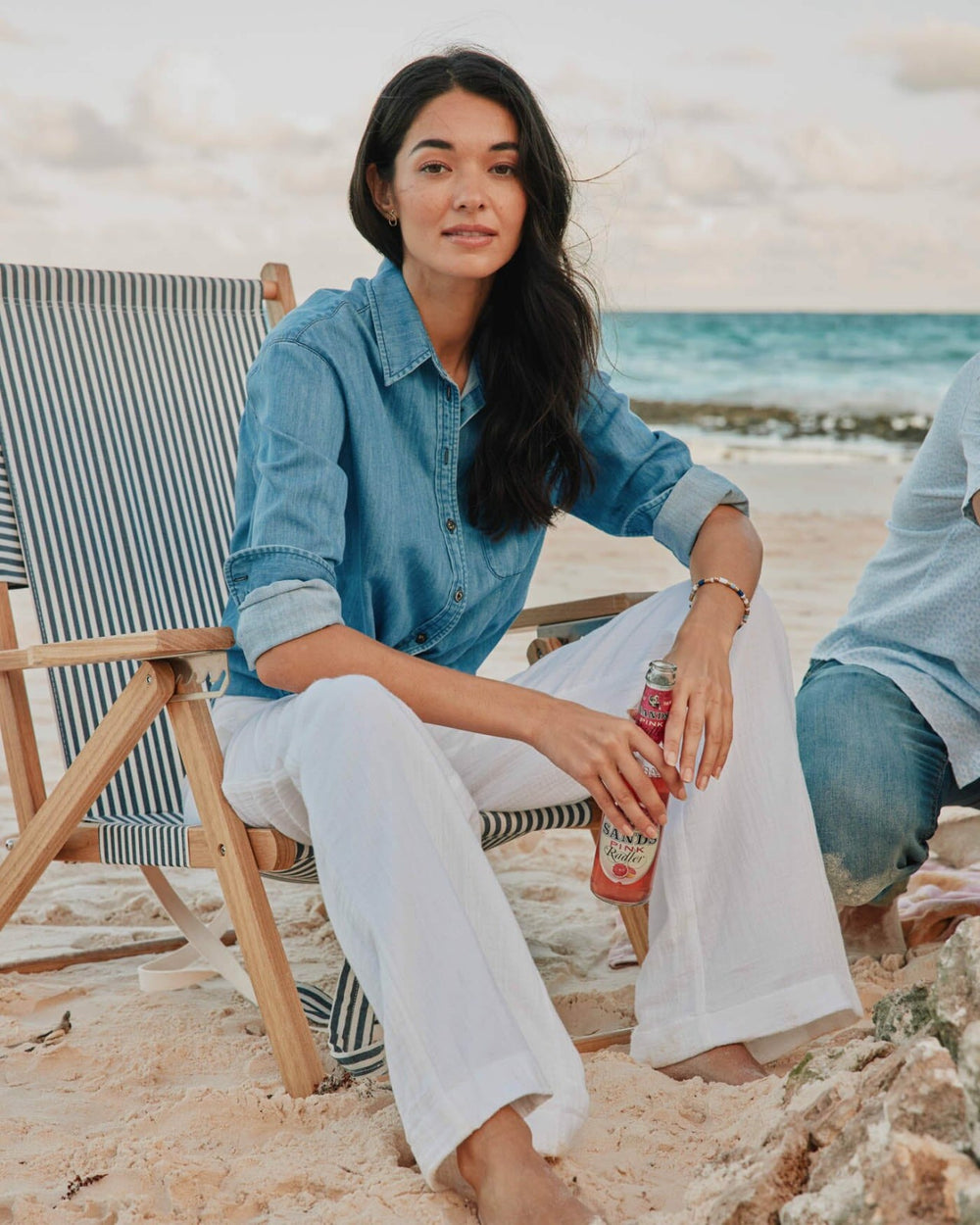 Katherine Denim Shirt Southern Tide Exclusive Deal