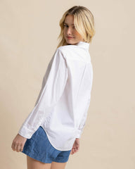 Katherine Poplin Shirt Southern Tide Value Deal
