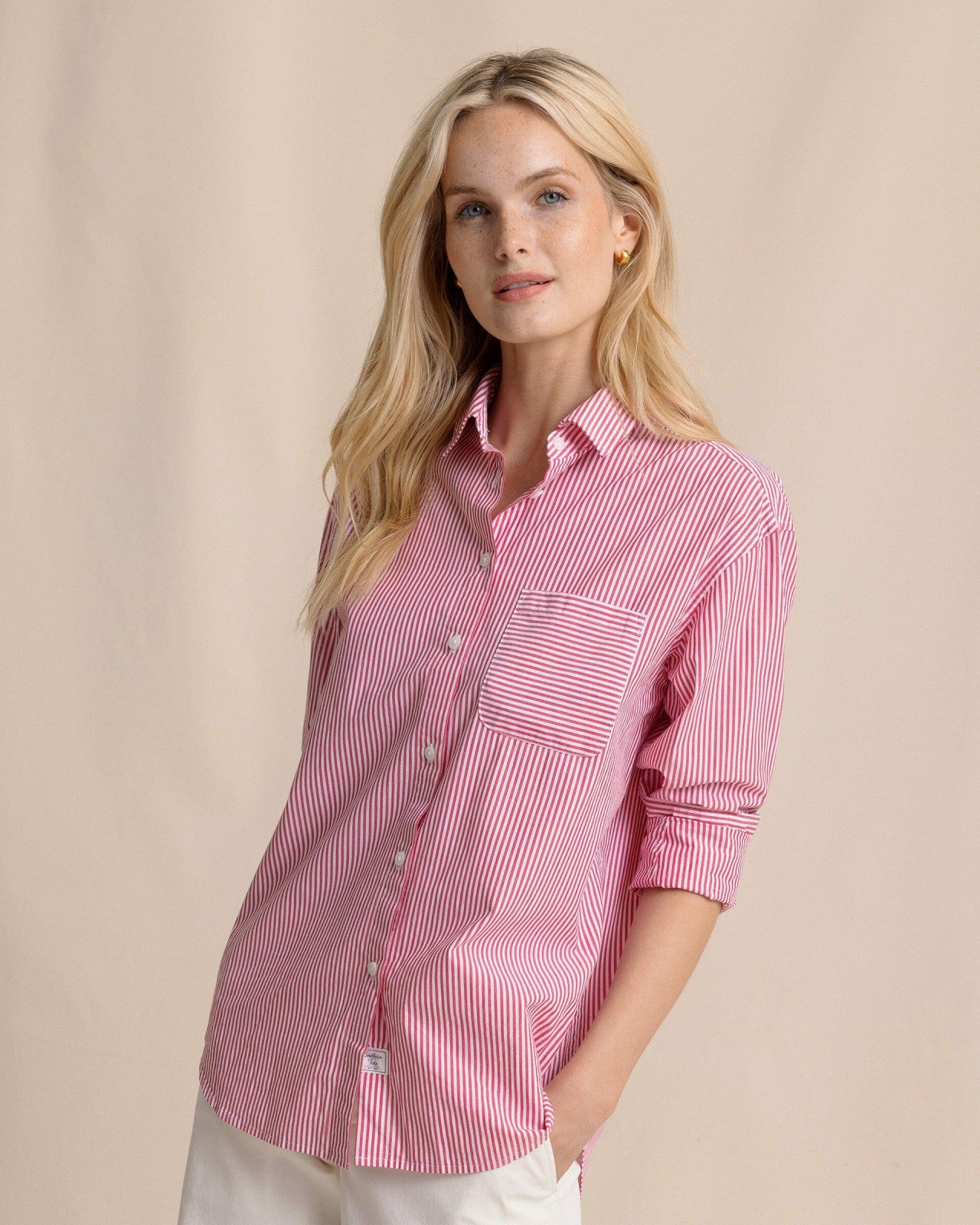 Katherine Stripe Shirt Southern Tide Sale