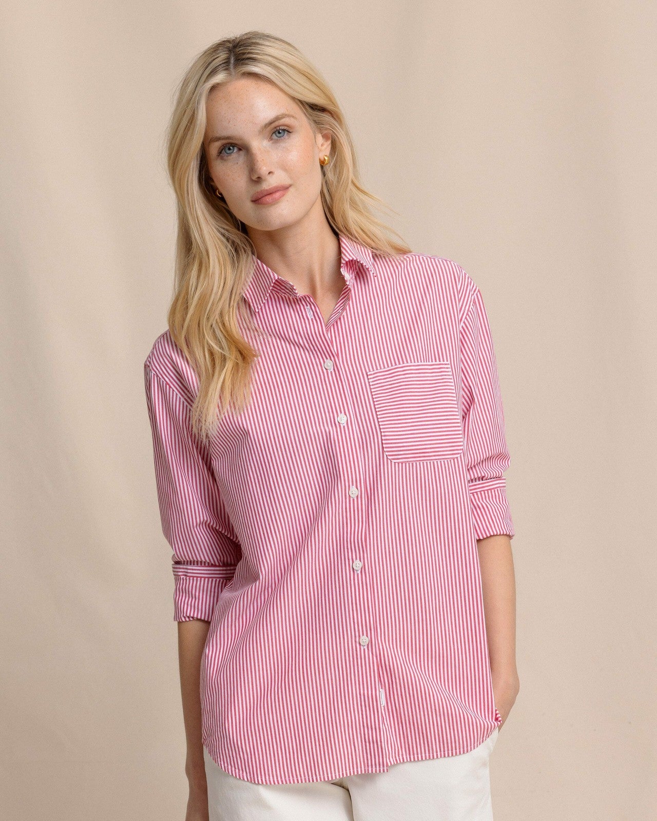 Katherine Stripe Shirt Southern Tide Sale