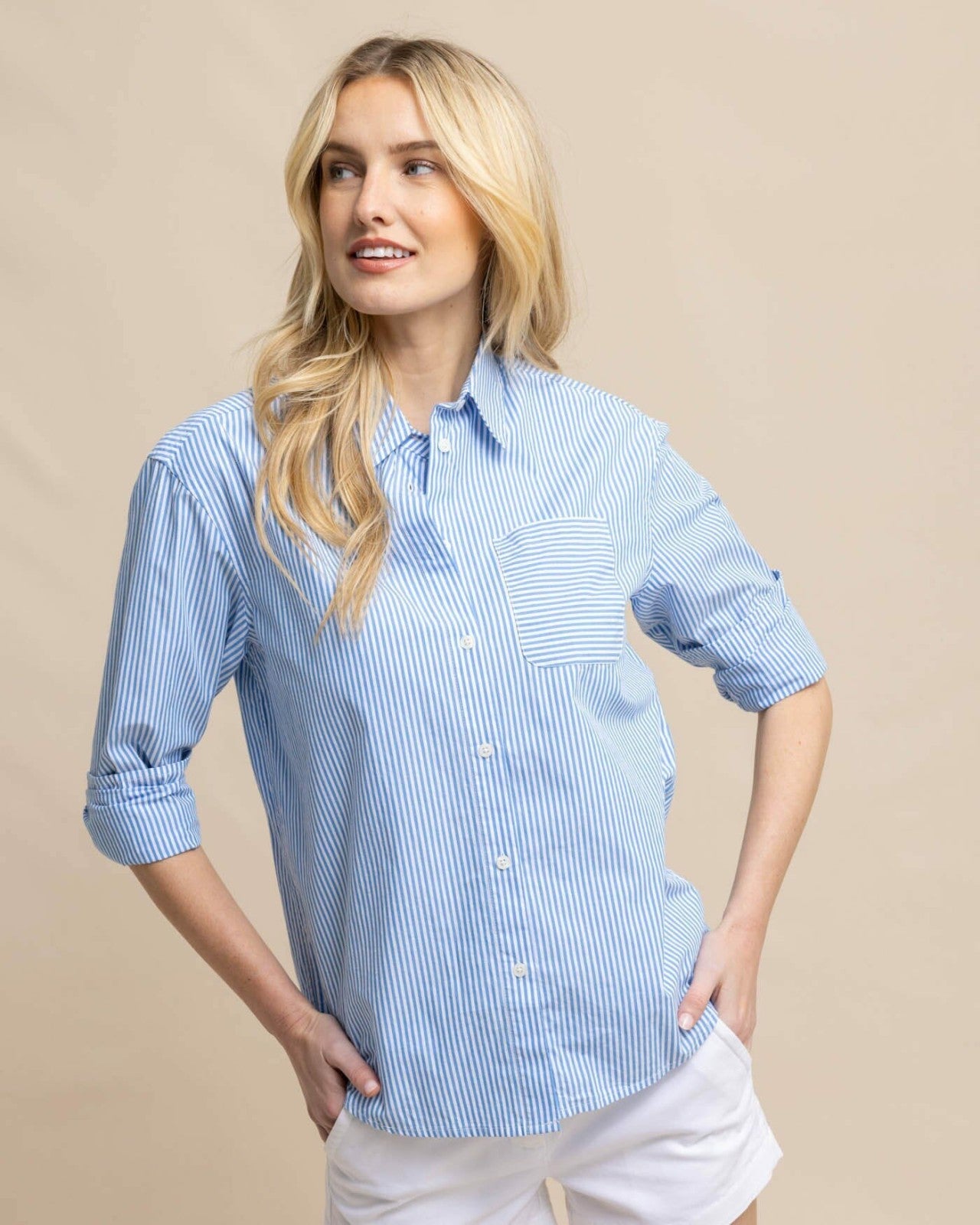 Katherine Stripe Shirt Southern Tide Sale