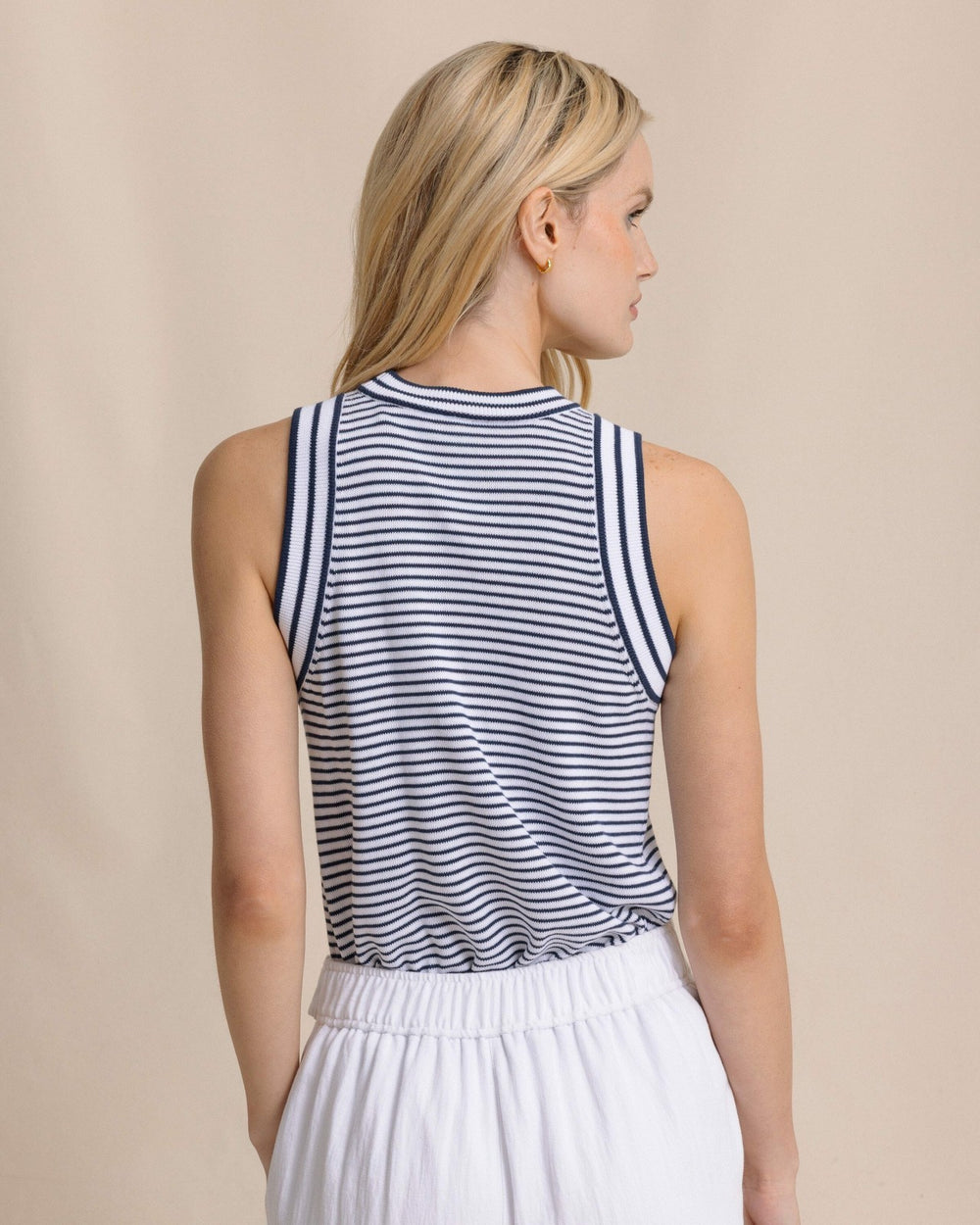 Dillon Stripe Sweater Tank Southern Tide Bargain